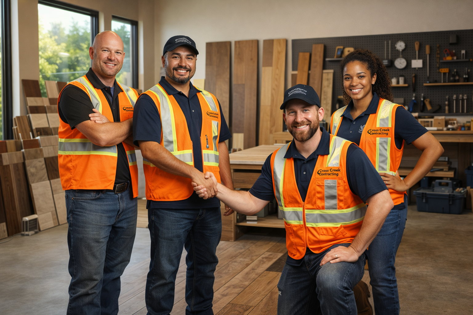 Cross Creek Contracting professional team